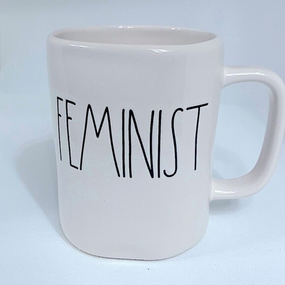 Rae‎ Dunn Ceramic Feminist Mug - Picture 4 of 5